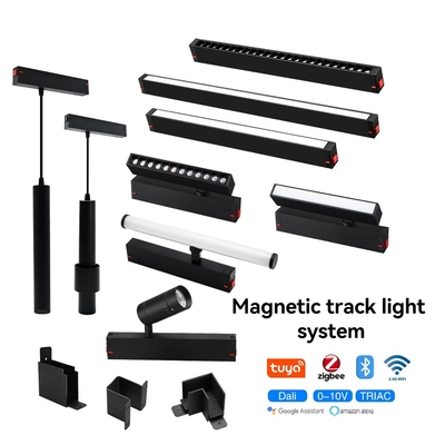 지그비 투야 스마트 컨트롤 자기 트랙 라이트 10W 20W LED 플라드 라이트